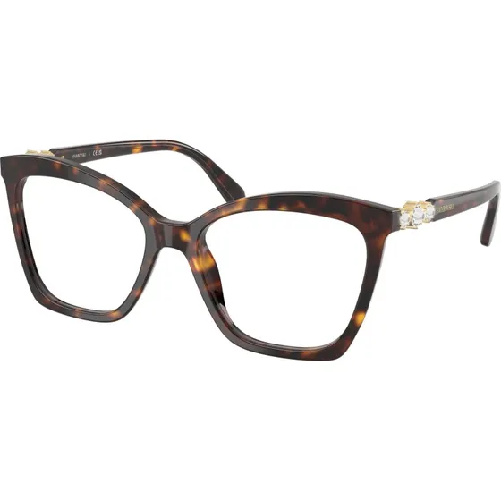 Swarovski SK2053 1002 Lunettes de vue Cat Eye Écaille