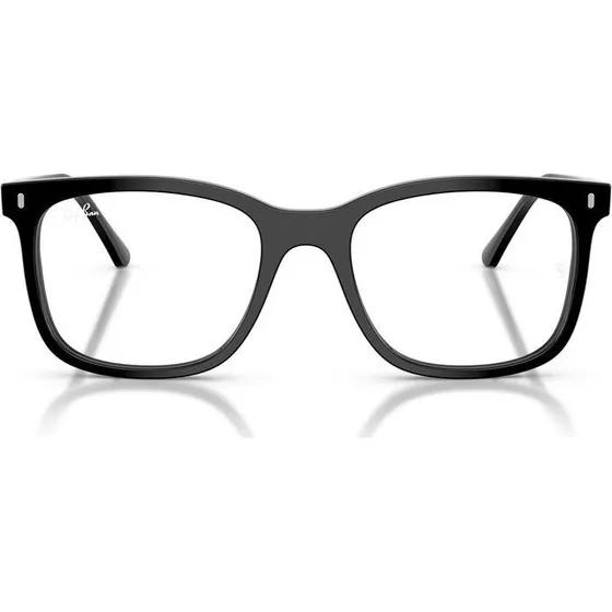 Ray-Ban RX 5446 Lunettes de Vue Carrées Noires Unisexe 51mm