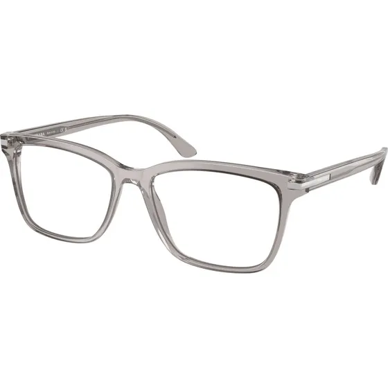 Prada Homme PR 14WV 10J1O1 - Montures Optiques Carrées en Acétate Gris