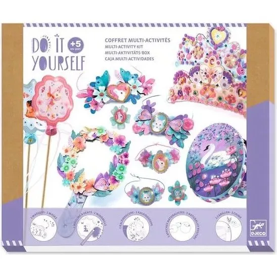 Djeco Nymphea - Coffret Multi-Activités DIY