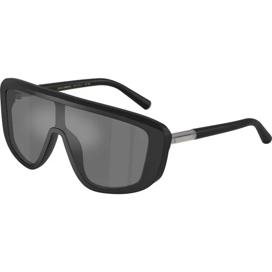 Dolce & Gabbana DG4520 Lunettes de soleil Carrées Noires Miroir