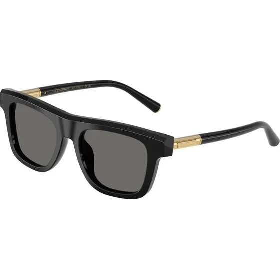 Dolce & Gabbana DG4521 Lunettes de soleil Carrées Noir/Gris