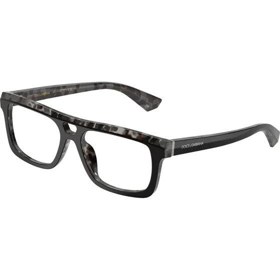 Dolce & Gabbana DG3431 3403 Montures Optiques Carrées Noires
