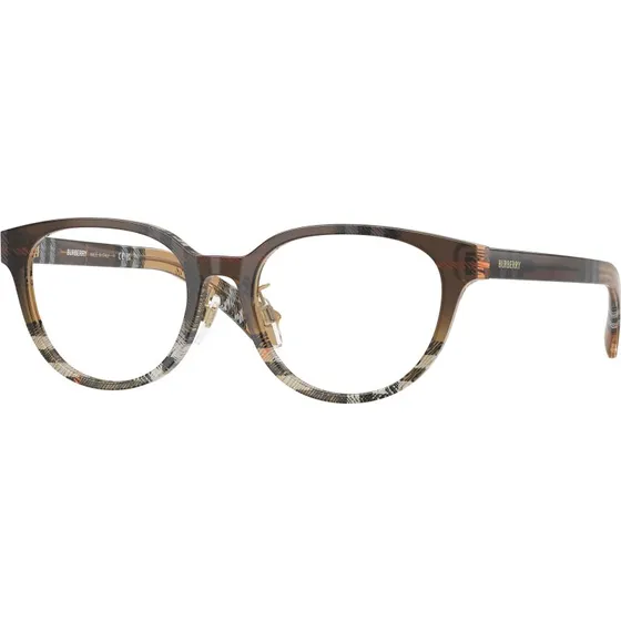 Burberry BE2448D 4202 Montures Optiques Pantos Marron - Femme