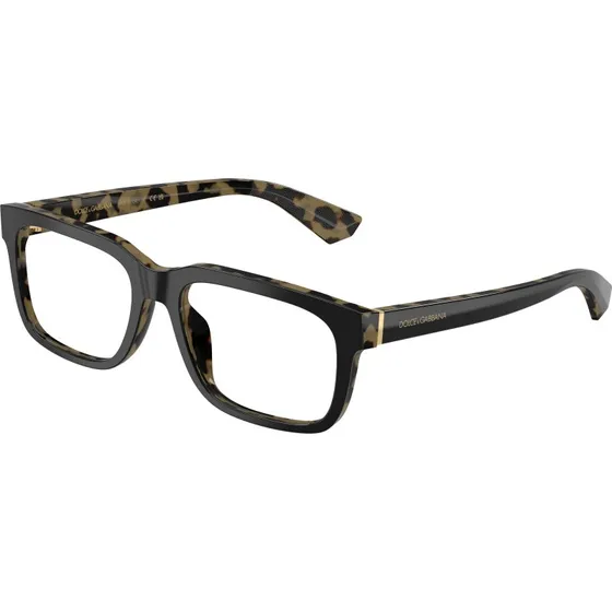 Dolce & Gabbana DG3432 3404 - Lunettes de vue carrées en acétate noir