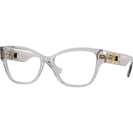 Versace VE3347 5305 Lunettes de Vue Acétate Gris - Femme