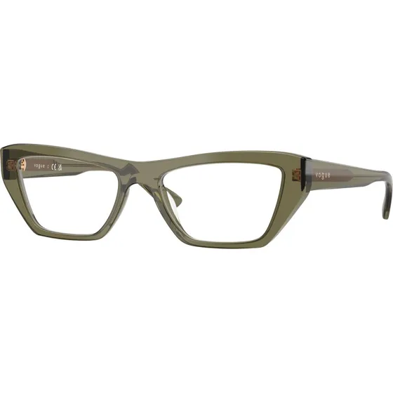 VOGUE EYEWEAR VO5701U 3289 Montures Optiques Cat Eye Vert Transparent