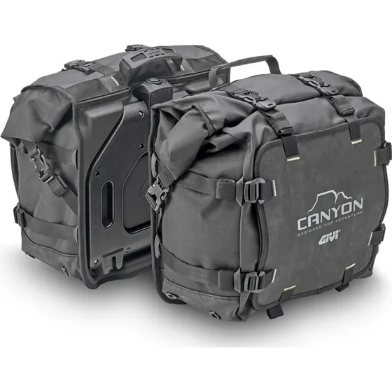 Givi GRT720 - Paire de valises latérales étanches 25+25 L