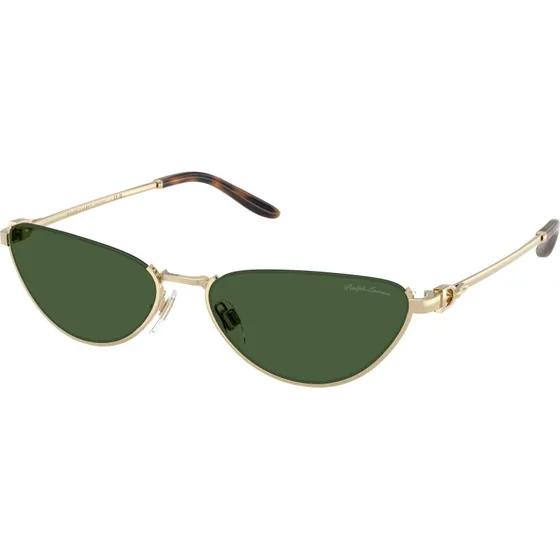 Ralph Lauren RL7095 Lunettes de Soleil Cat Eye Or et Vert