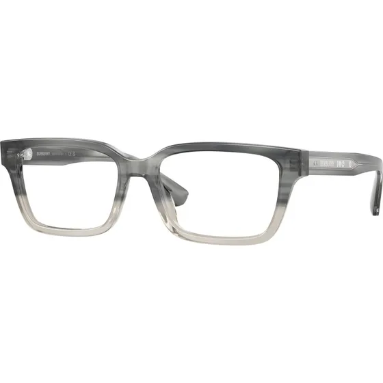 Burberry Homme BE2453 4208 - Montures Optiques Carrées en Acétate Gris