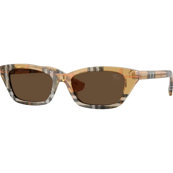 Burberry BE4488 - Lunettes de soleil carrées en acétate marron