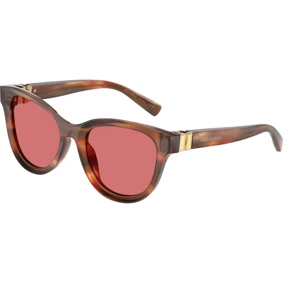 Dolce & Gabbana DG4533 Lunettes de soleil Pantos Écaille et Rouge