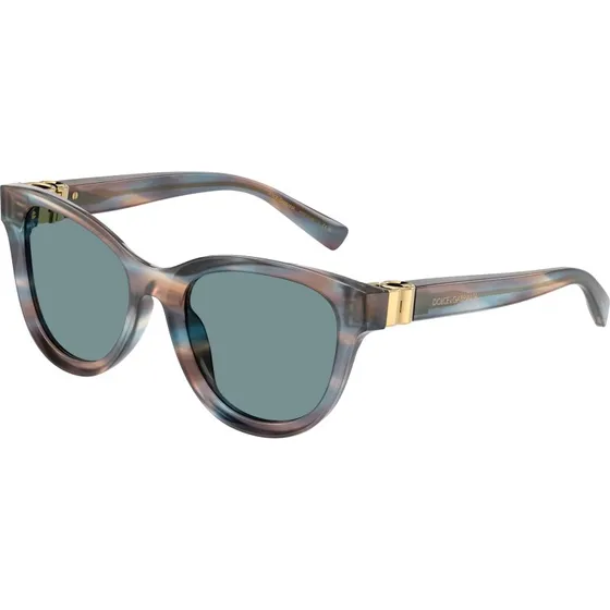 Dolce & Gabbana DG4533 Lunettes de soleil Pantos Bleu pour Femme