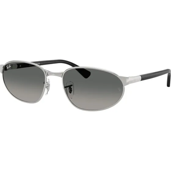 Ray-Ban RB3777 003/71 Lunettes de Soleil Géométriques Argentées