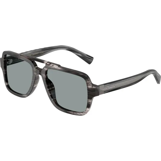 Dolce & Gabbana DG4544 Lunettes de Soleil Pilote en Acétate Gris