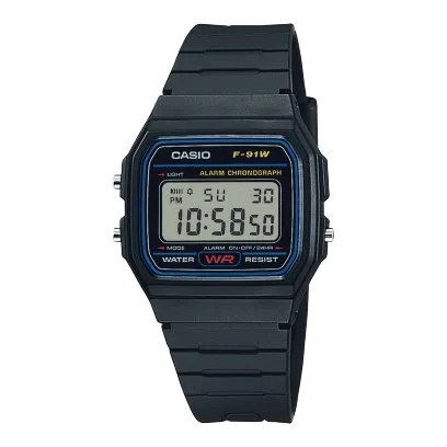 Casio F-91W-1YER - Montre Électrique Légère