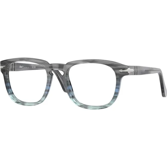 Persol PO3376V 1205 Montures Optiques Carrées en Acétate Gris