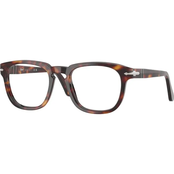 Persol PO3376V 24 Lunettes de Vue Carrées en Acétate Écaille