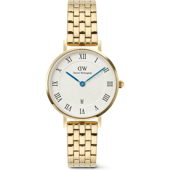 Daniel Wellington Petite Roman DW00100685 Blanc Argent