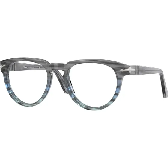 Persol PO3377V 1205 Montures Optiques Pantos en Acétate Gris