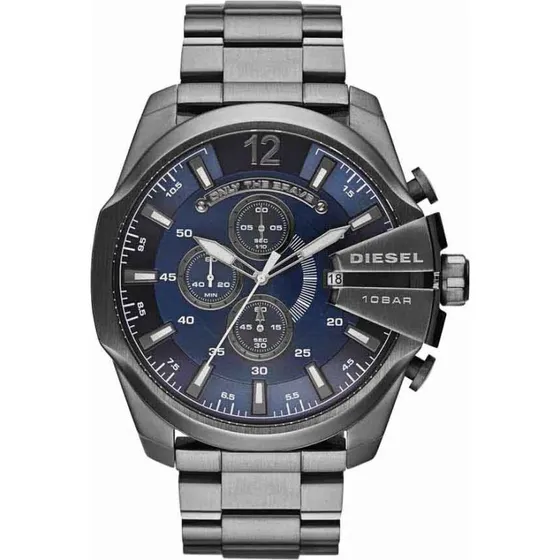 Diesel Mega Chief DZ4329 Montre Homme Gris 52 mm