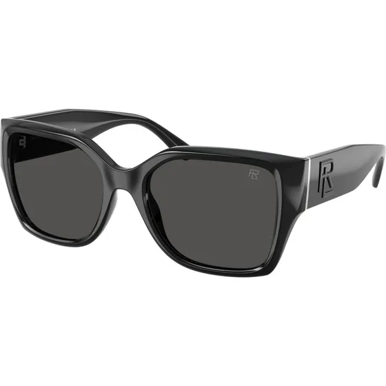 Ralph Lauren RL8230U Lunettes de Soleil Carrées Noires et Grises