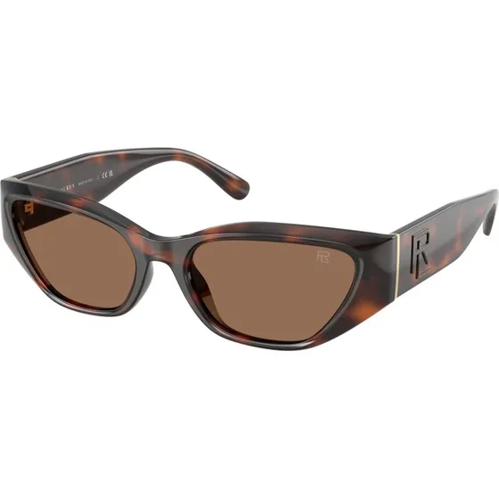 Ralph Lauren RL8231U Lunettes de Soleil Carrées Écaillé Marron
