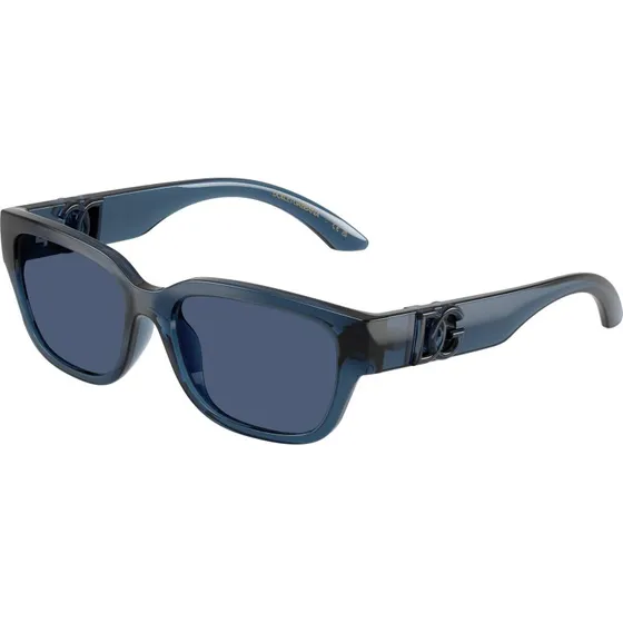 Dolce & Gabbana Enfant DX6009 Lunettes de Soleil Carrées Bleues