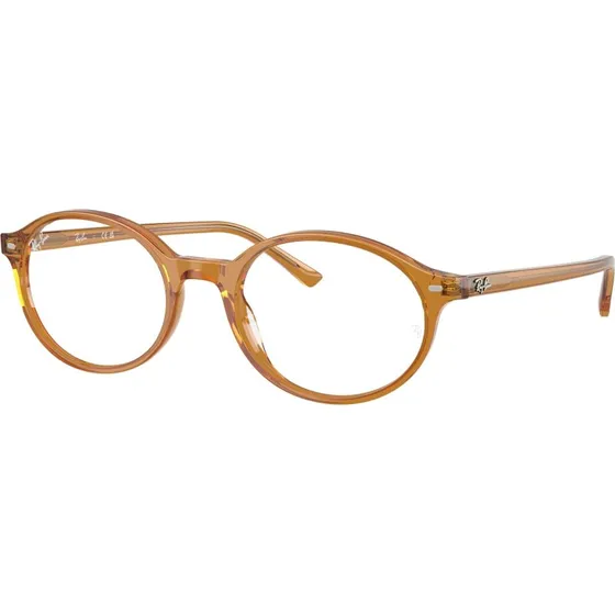 Ray-Ban RX5429 Montures Optiques Rondes en Acétate Beige