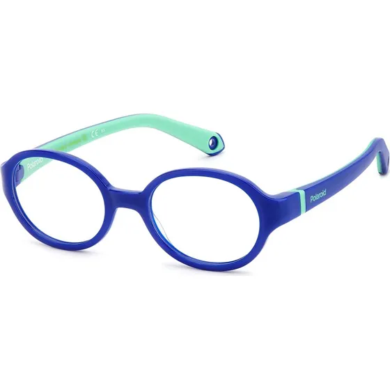 Polaroid Enfant PLD K004 RNB - Lunettes Optiques Rondes Bleues