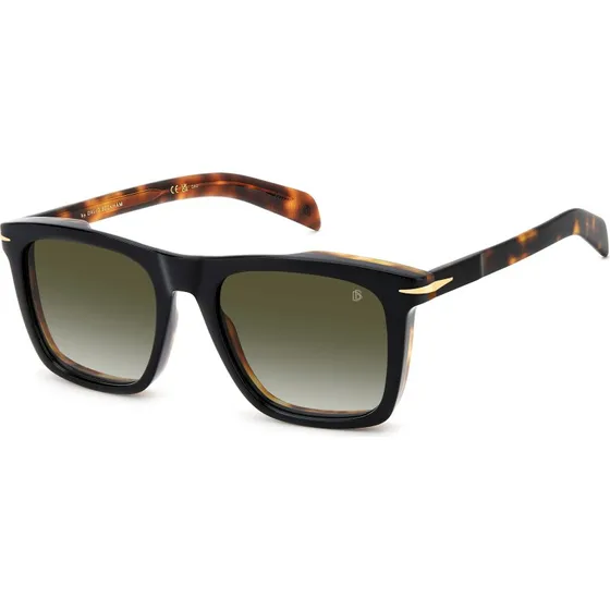 David Beckham DB 7000/S Lunettes de Soleil Carrées Havana/Noir