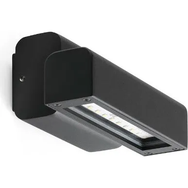 FARO BARCELONA Applique d'extérieur LED Balic, Noir, Aluminium