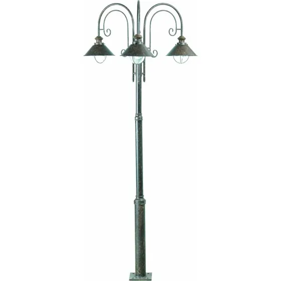 Faro Barcelona Lampadaire Nautica 3 Lampes - Brun Rouille