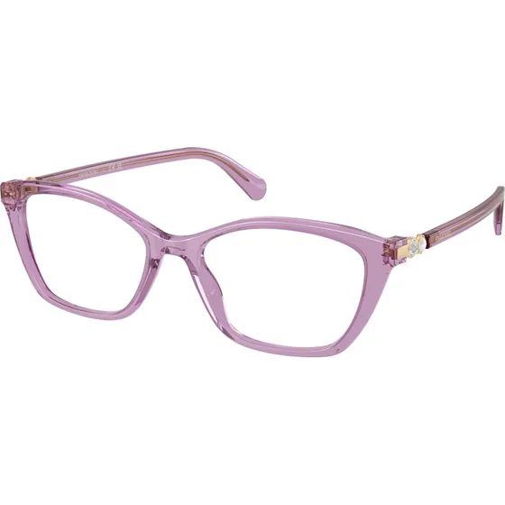 Swarovski SK2065 Montures Optiques en Acétate Violet Transparent