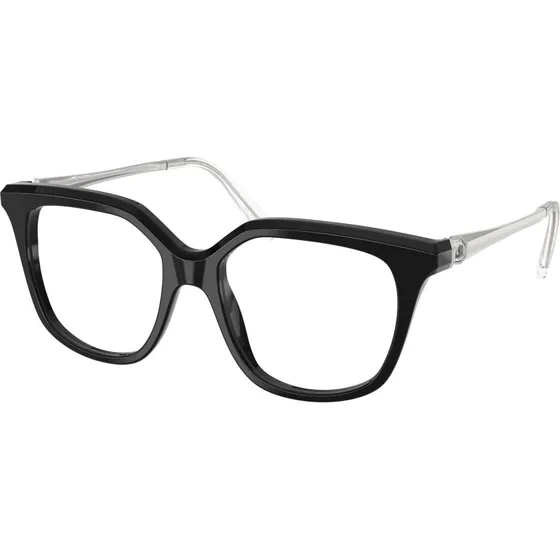 Swarovski SK2059 1038 Montures Optiques Carrées en Acétate Noir