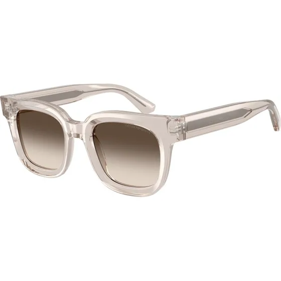 Emporio Armani EA4271 63630A Lunettes de Soleil Géométriques Marron