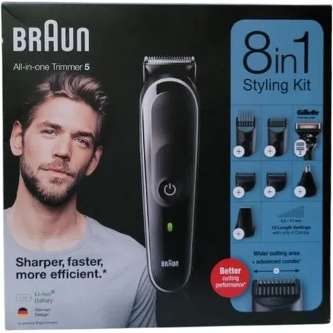 Braun BG5360 XT3100 Tondeuse Multi-Usages Rechargeable