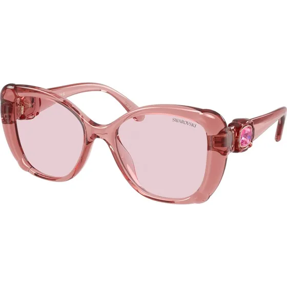 Swarovski Lunettes de Soleil SK6051U Papillon Rose Photochromiques