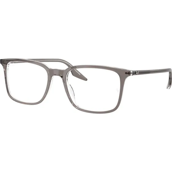 Ray-Ban RX5421 8111 - Montures Optiques Carrées en Acétate Gris