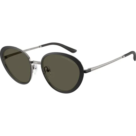 Emporio Armani EA2177 Lunettes de Soleil Géométriques Noires