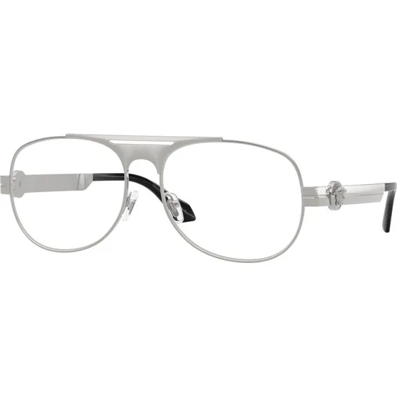 Versace Homme Montures Optiques VE1319 1000 Pilote Argent