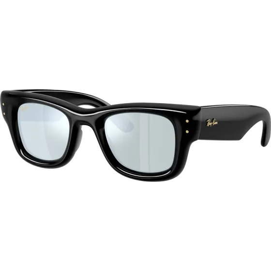 Ray-Ban RB4940 Wayfarer Puffer Lunettes de Soleil Unisexe Noir/Vert