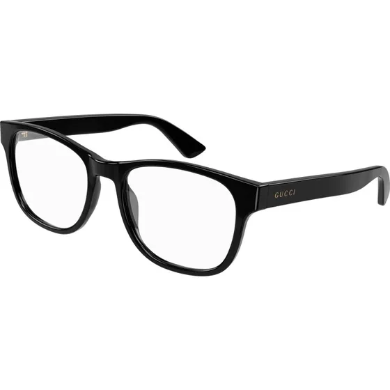 Gucci Homme GG1344O 001 - Montures Optiques Carrées Noires