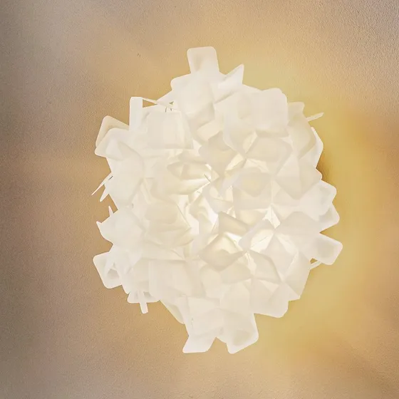 Slamp Clizia Plafonnier Orange Ø 32 cm