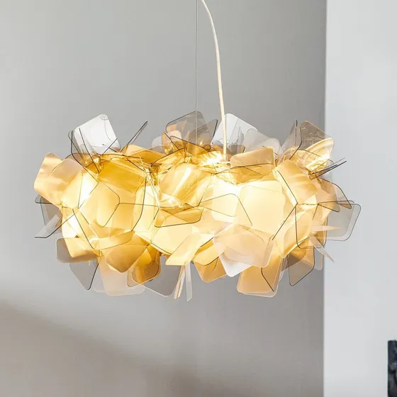 Slamp Clizia Suspension Designer - Gris Fumé