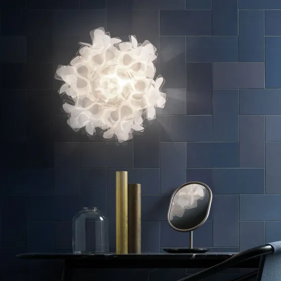 Slamp Clizia Mama Non Mama Applique Murale Blanche Ø78cm