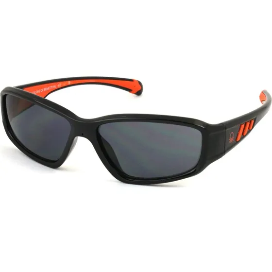 Benetton Junior BB587 01 Lunettes de Soleil Enfant Noires