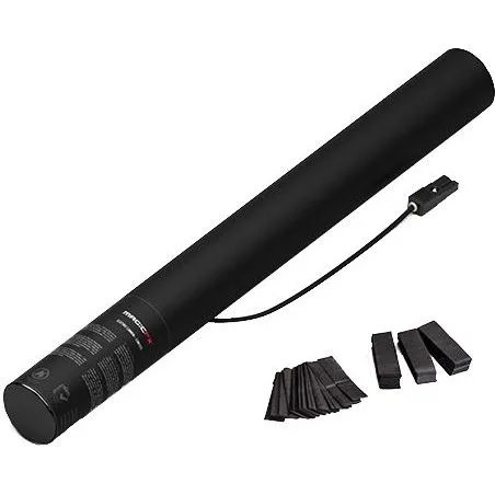 MagicFX Canon confettis lectrique 50 cm  Noir