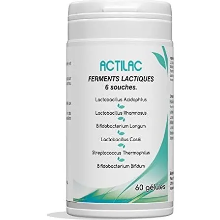 Actilac Ferments Lactiques 60 Gélules