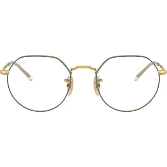 Ray-Ban Jack RX6465 Lunettes de Vue Géométriques Vertes